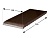 245*120*15 мм ОК245-02 коричневый глазурованный, Клинкерный подоконник, отлив - фасад дома klinker
