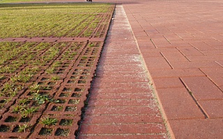 Тротуарная плитка / брусчатка Клинкерная ABC Rot-nuanciert (Рот-нуанкиерт), ригельный 200*78*52 мм