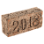 Донские Зори кирпич с клеймом 2018 Год 215*102*65 мм, Кирпич ручной формовки полнотелый, облицовочный