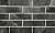 Колорадо-5 черная клинкерная фасадная плитка под кирпич 245*65*7 мм, керамин