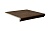 Клинкерная ступень флорентинер противоскользящая плитка Interbau Alpen Engadin 045, 310*320*8 мм