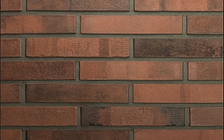 Фасадная ригельная плитка под клинкер Life Brick Римхен 370, 284*51*15 мм